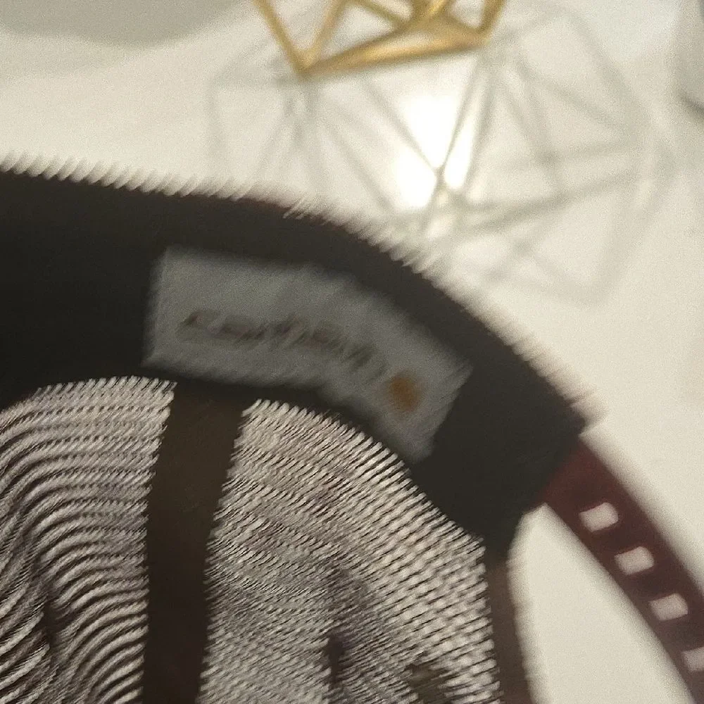 Carhartt Dark Brown Cap with Logo Patch - Picture 5 of 5